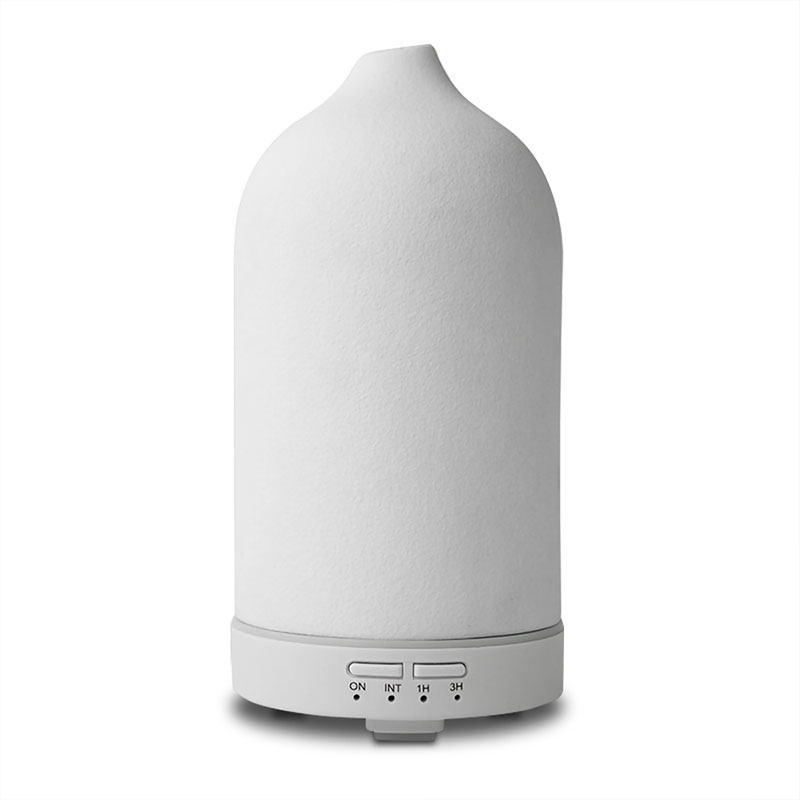 Cool Mini Ultrasonic Essential Oil Diffuser 40ml/H Humidifier Ceramic Finish Low Energy Consumption