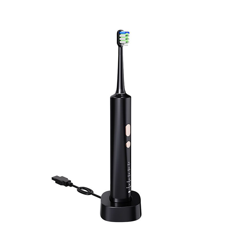 Whitening Toothbrush 2 Brush Heads & Travel Case Wireless Charging and Smart Timer 